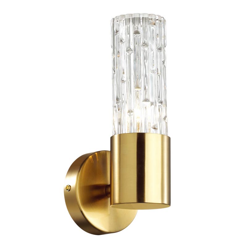 Бра Lorinda Wall lamp Прозрачный (Transparent) Золотой Бра Lorinda Wall lamp Прозрачный (Transparent) Золотой в Орле | Loft Concept