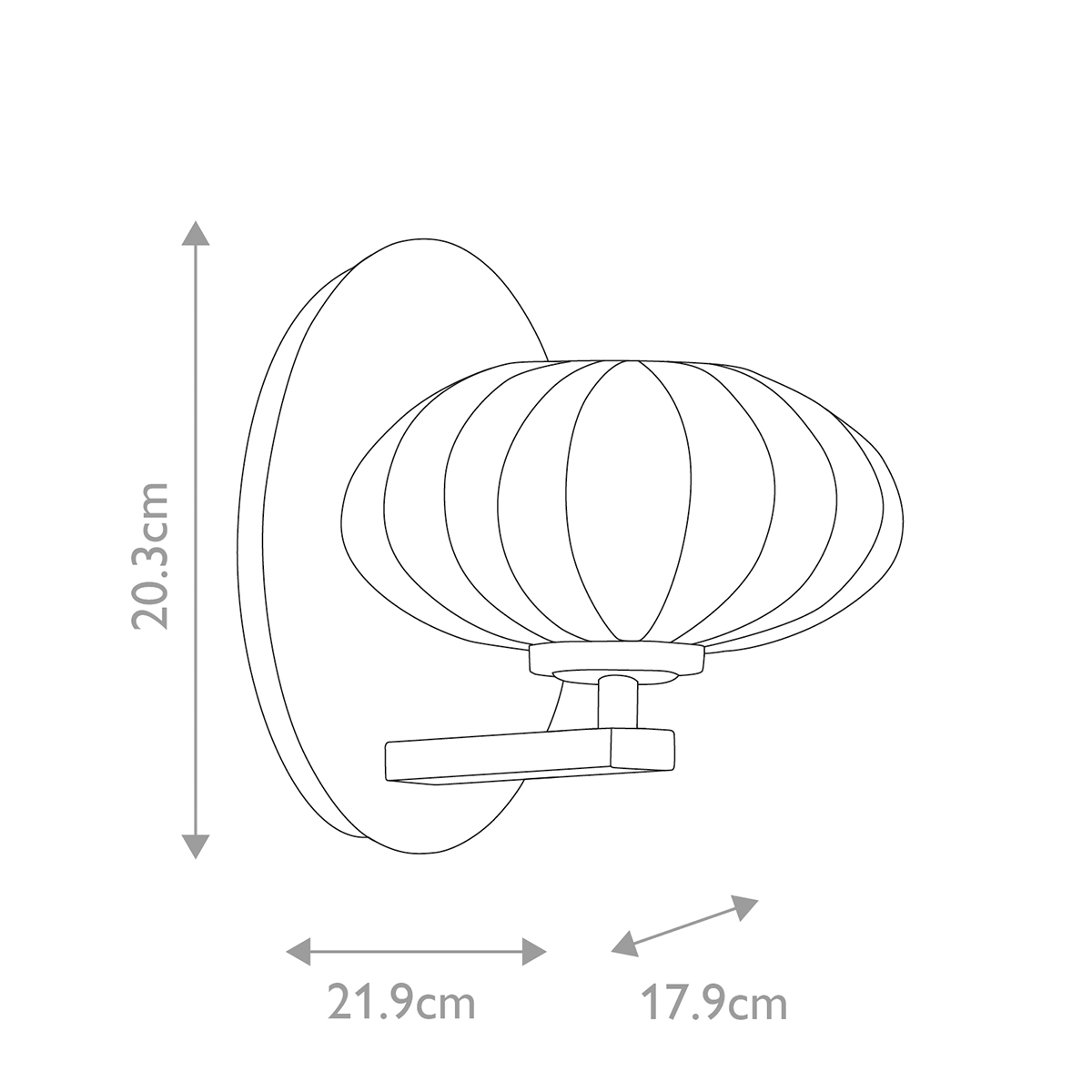  Бра с круглым плафон из матового белого стекла Kichler в Орле