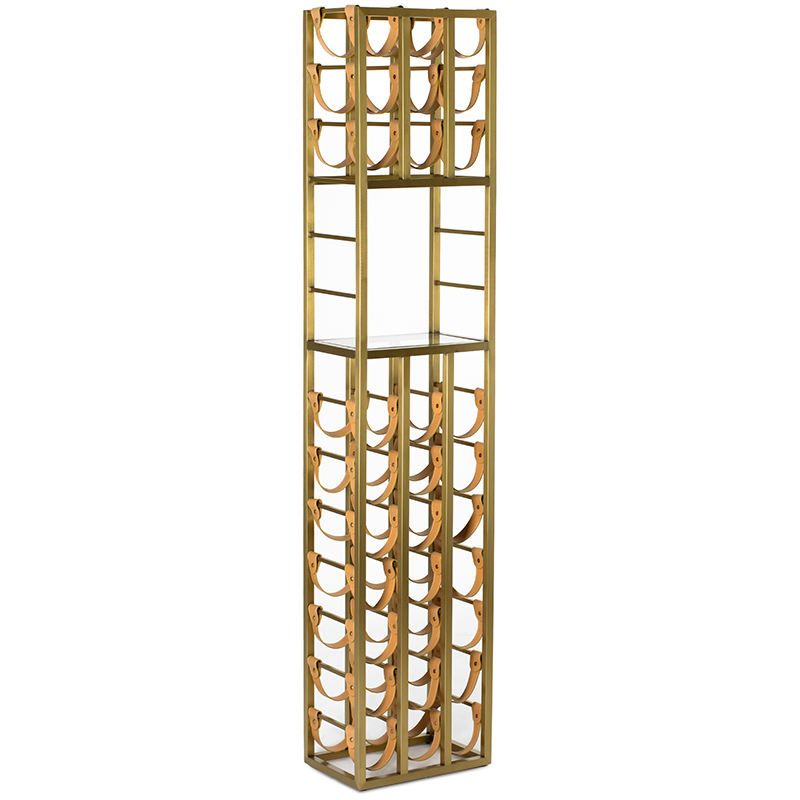 Стойка для хранения вина Wine Rack Золотой Бежевый Стойка для хранения вина Wine Rack Золотой Бежевый в Орле | Loft Concept
