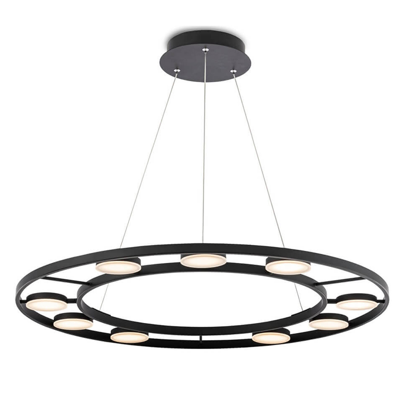 Люстра Maxine Light Chandelier Черный Белый Люстра Maxine Light Chandelier Черный Белый в Орле | Loft Concept