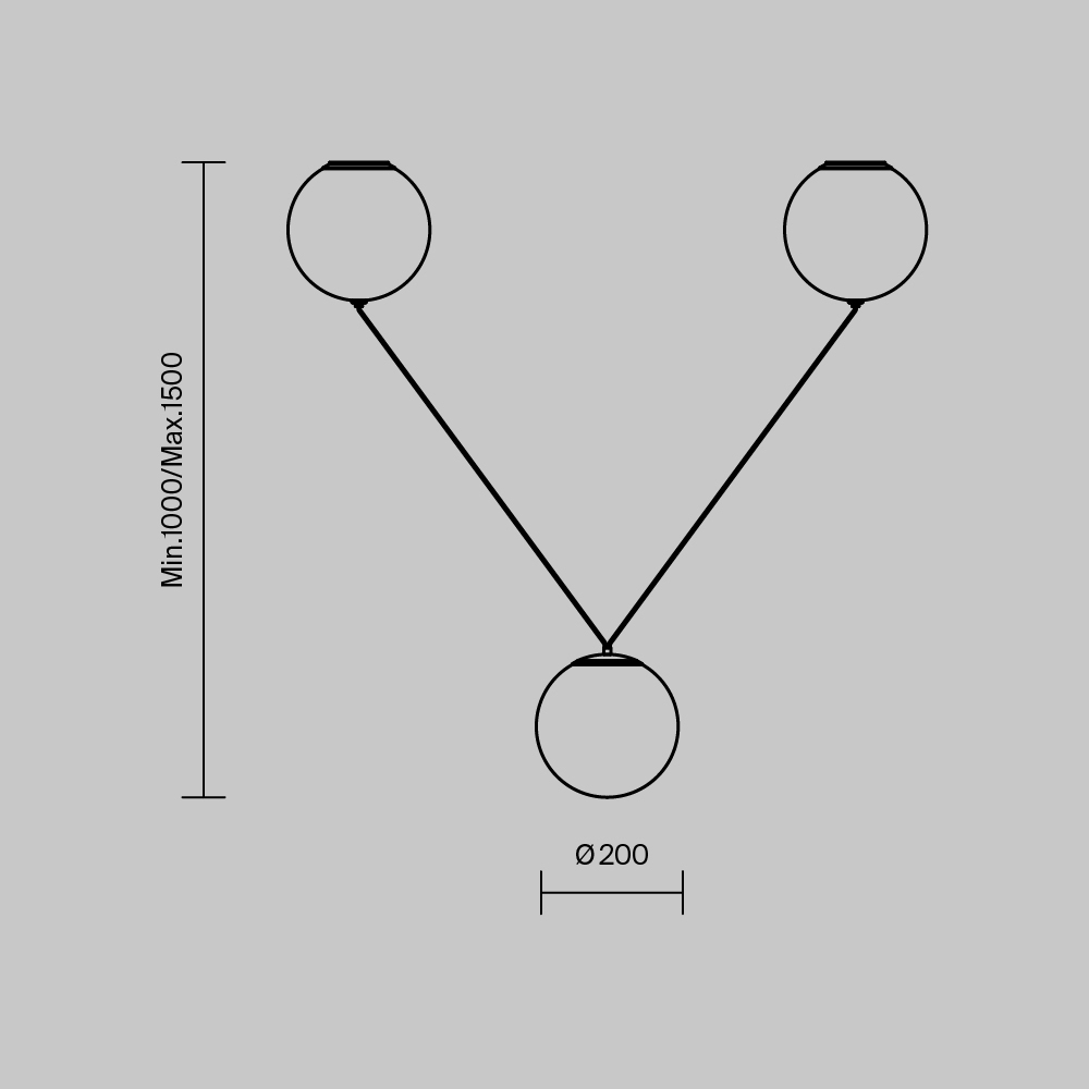 Подвесной светильник Twins 3000К 26Вт в Орле