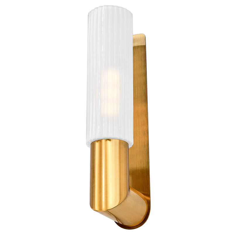 Бра Wiley Wall Lamp Белый Золотой Бра Wiley Wall Lamp Белый Золотой в Орле | Loft Concept