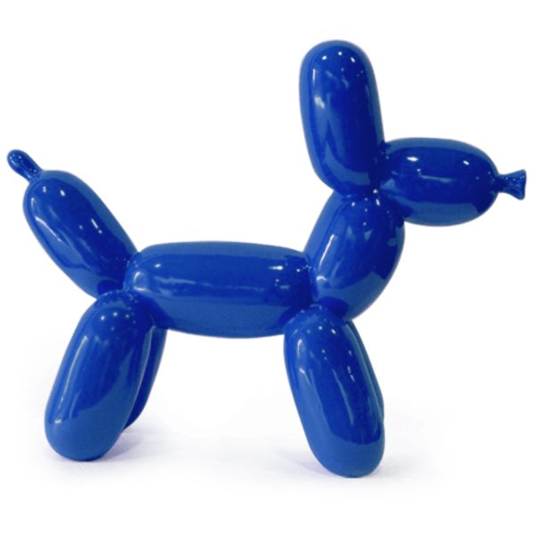 Статуэтка Jeff Koons Balloon Dog large Красный Черный Белый Желтый Синий Статуэтка Jeff Koons Balloon Dog large Красный Черный Белый Желтый Синий в Орле | Loft Concept
