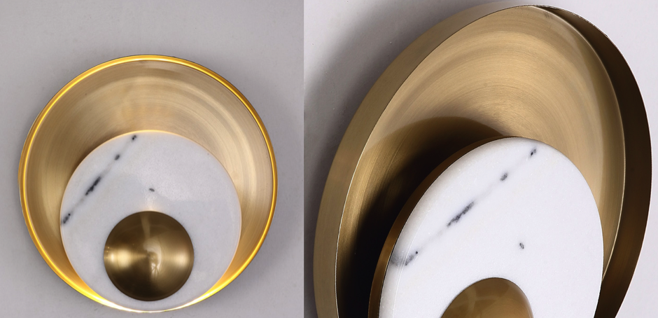 Бра Ginger & Jagger Pearl WALL LAMP round gold Бра Ginger & Jagger Pearl WALL LAMP round gold - Loft-Concept в Орле