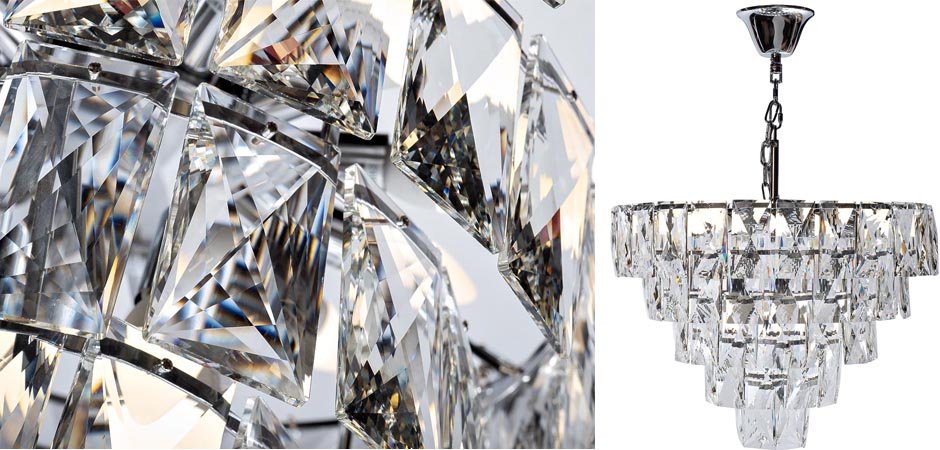 Люстра Tiers Crystal Light Chandelier 16 D60 Люстра Tiers Crystal Light Chandelier 16 D60 - Loft-Concept в Орле