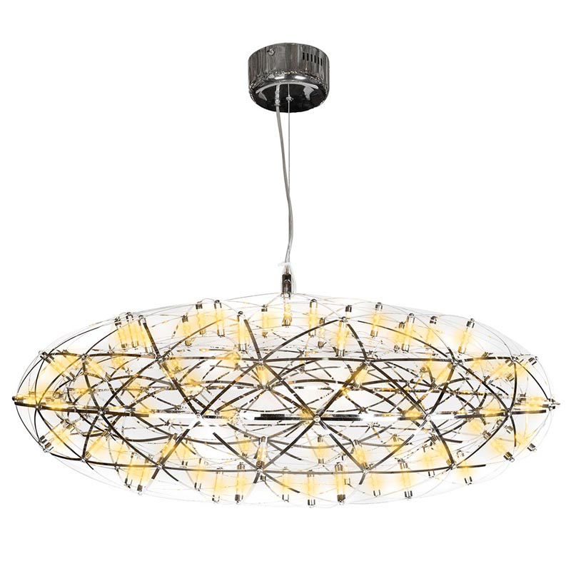 Люстра Moooi 3D Sphere Oval Yellow lamp L Хром Люстра Moooi 3D Sphere Oval Yellow lamp L Хром в Орле | Loft Concept