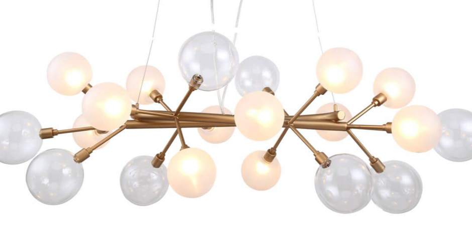 Люстра Berries Chandelier Rectangle White 100 Люстра Berries Chandelier Rectangle White 100 - Loft-Concept в Орле