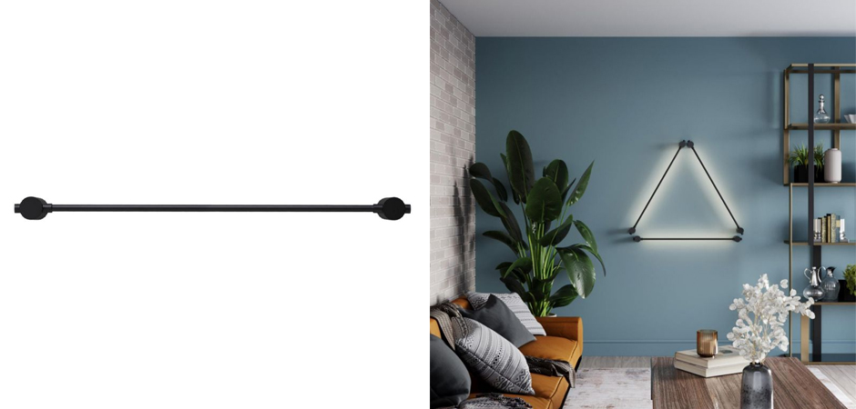Черное светодиодное бра Trumpet tube Wide Черное светодиодное бра Trumpet tube Wide - Loft-Concept в Орле
