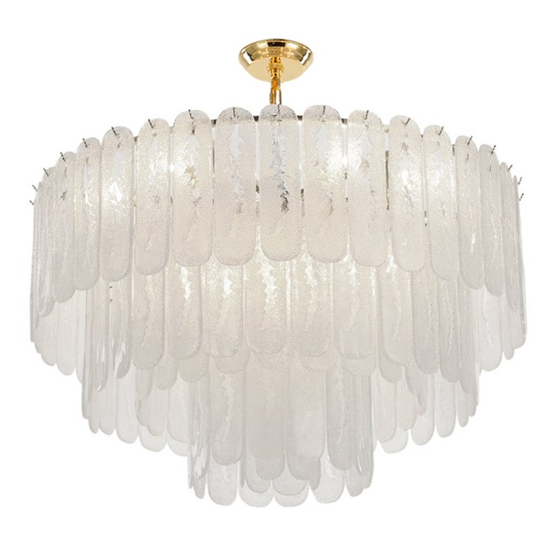 Люстра Chandelier Riveria II Латунь Прозрачный Люстра Chandelier Riveria II Латунь Прозрачный в Орле | Loft Concept