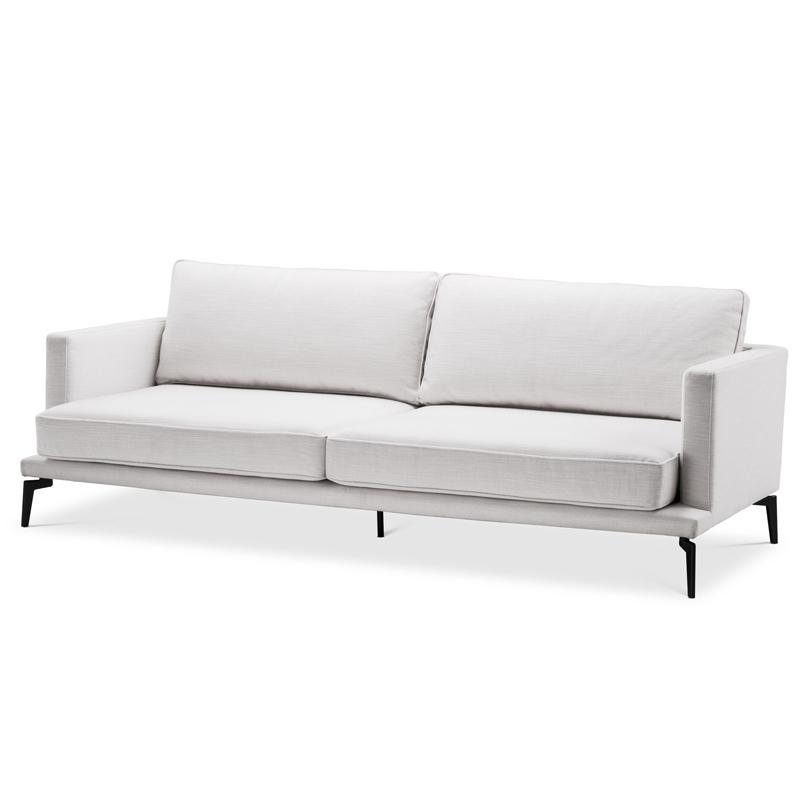 Диван Eichholtz Sofa Avenue 54 Белый Черный Диван Eichholtz Sofa Avenue 54 Белый Черный в Орле | Loft Concept