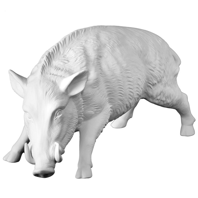 Статуэтка Abhika Boar White Белый Статуэтка Abhika Boar White Белый в Орле | Loft Concept