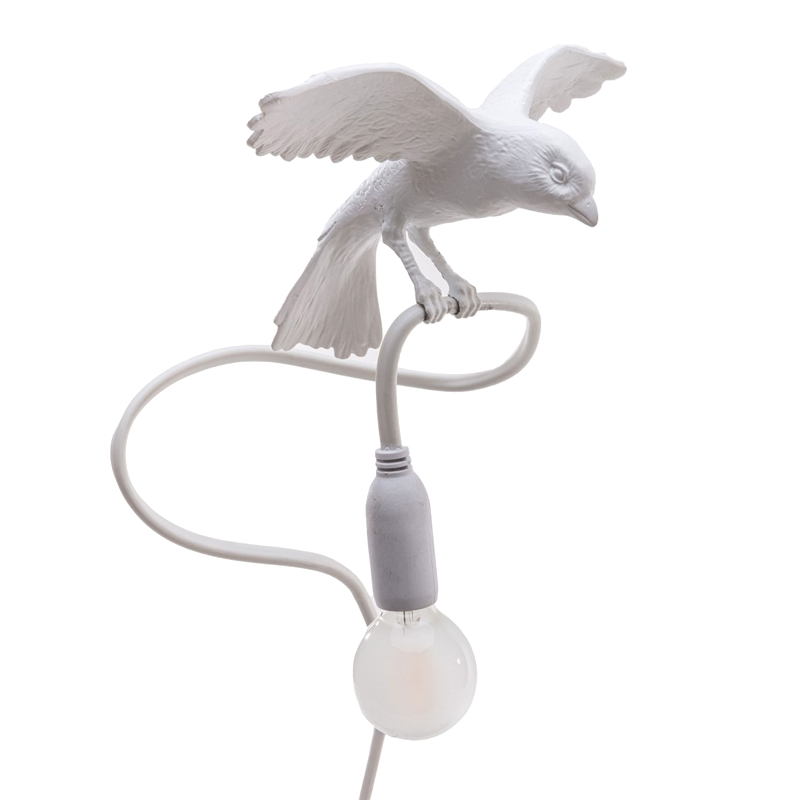 Настольная лампа Seletti Sparrow Cruising Белый Настольная лампа Seletti Sparrow Cruising Белый в Орле | Loft Concept