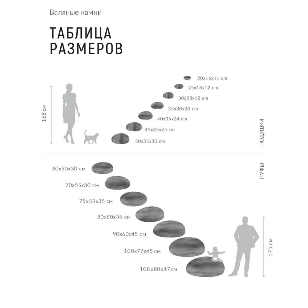 Пуф - Камень GREY MARBLE в Орле