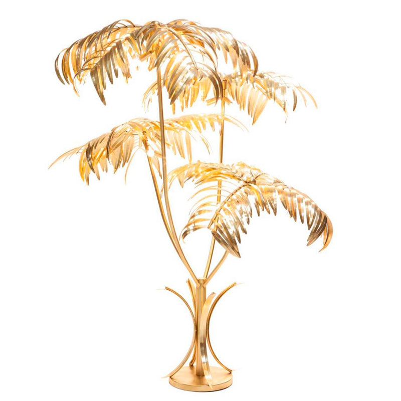 Торшер Golden Palm Floor Lamp Золотой в Орле | Loft Concept 