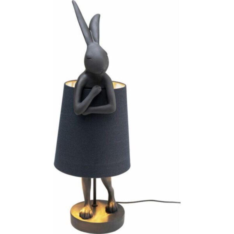 Настольная лампа The Black Hare Черный Настольная лампа The Black Hare Черный в Орле | Loft Concept
