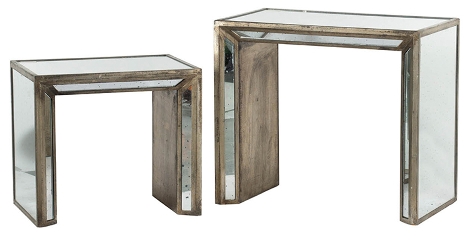 Приставной столик Mirrored Wide Side Приставной столик Mirrored Wide Side - Loft-Concept в Орле