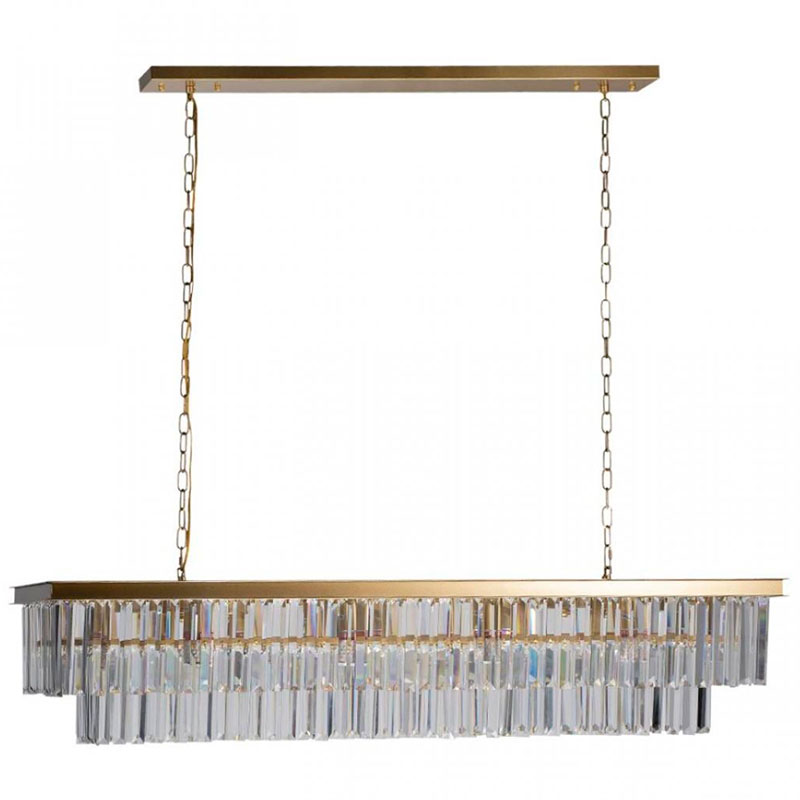 Прямоугольная Люстра RH 1920s Odeon GOLD iron Прозрачное Стекло Длина 120 см Золотой Прозрачное Стекло Прямоугольная Люстра RH 1920s Odeon GOLD iron Прозрачное Стекло Длина 120 см Золотой Прозрачное Стекло в Орле | Loft Concept