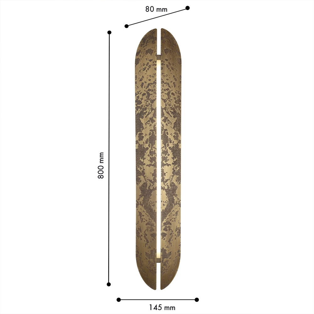 Бра винтажное с имитацией коррозии на медном корпусе Predominant в Орле