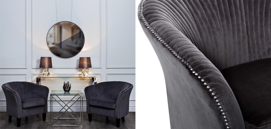 Кресло JackFlower Armchair grey Кресло JackFlower Armchair grey - Loft-Concept в Орле