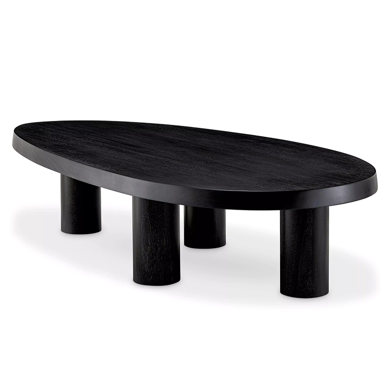 Кофейный стол Eichholtz Coffee Table Prelude Black Черный Кофейный стол Eichholtz Coffee Table Prelude Black Черный в Орле | Loft Concept