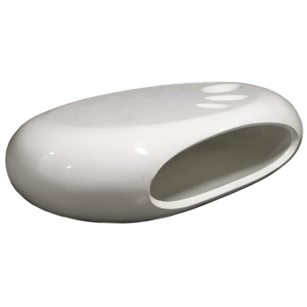 Кофейный стол Oval Capsule Белый Кофейный стол Oval Capsule Белый в Орле | Loft Concept