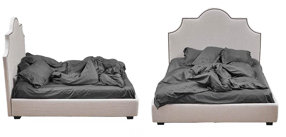 Кровать Headboard Angles Bed Кровать Headboard Angles Bed - Loft-Concept в Орле