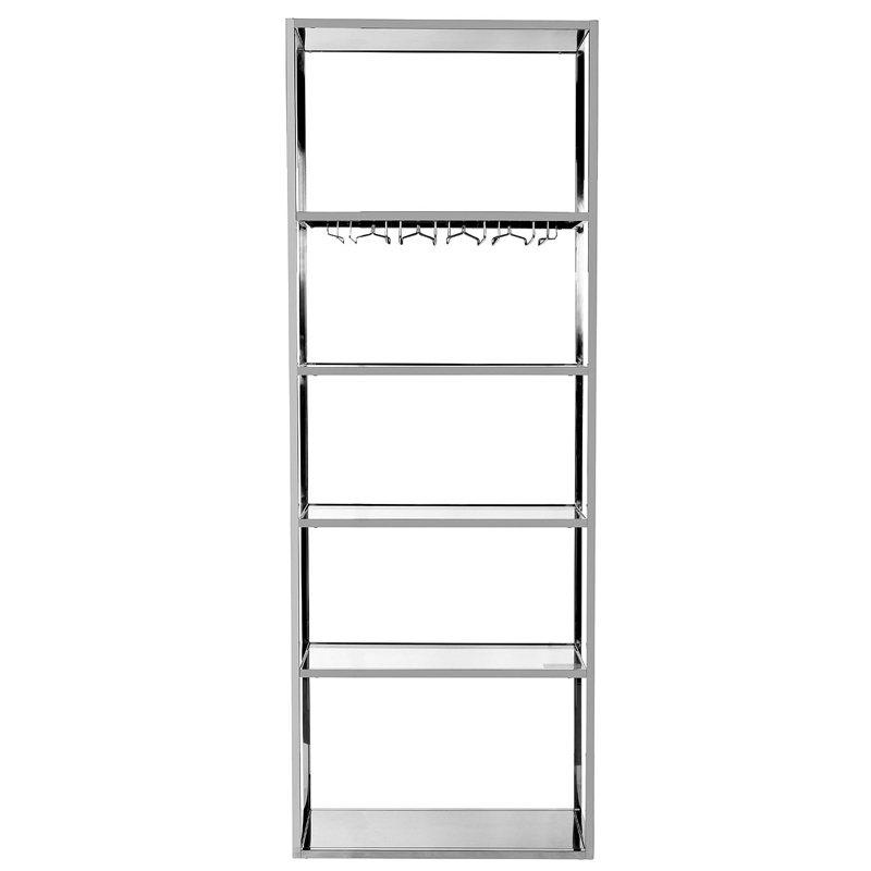 Стеллаж для хранения вина Raul Rack Chromium Прозрачный Хром Стеллаж для хранения вина Raul Rack Chromium Прозрачный Хром в Орле | Loft Concept