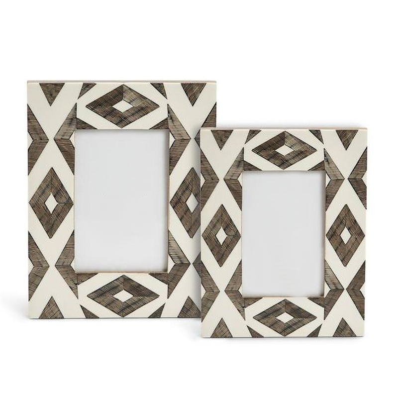Фоторамка кость Ethnic Indian Wood Bone Inlay photo frame ivory ( слоновая кость ) Коричневый Фоторамка кость Ethnic Indian Wood Bone Inlay photo frame ivory ( слоновая кость ) Коричневый в Орле | Loft Concept