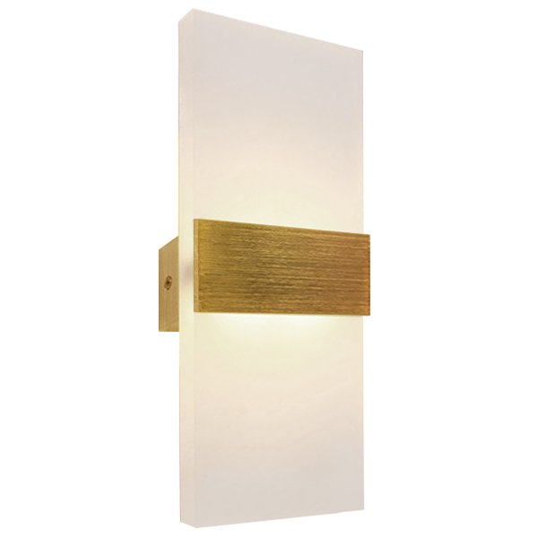 Бра Road Wall Light Gold Золотой Прозрачный белый Бра Road Wall Light Gold Золотой Прозрачный белый в Орле | Loft Concept