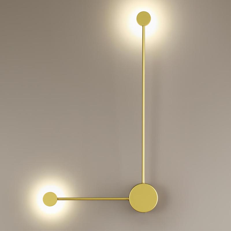 Бра Pin Wall Light Gold Angle Золотой Бра Pin Wall Light Gold Angle Золотой в Орле | Loft Concept