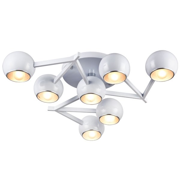 Потолочная люстра Galaxy Chandelier White Белый Потолочная люстра Galaxy Chandelier White Белый в Орле | Loft Concept