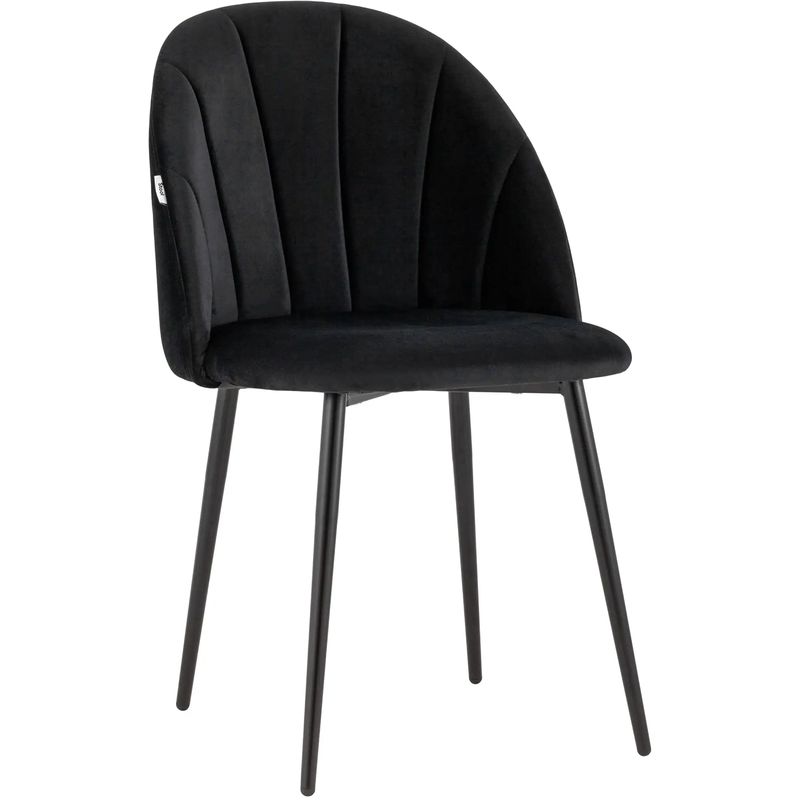 Стул Balsari S Chair Черный Велюр Черный Стул Balsari S Chair Черный Велюр Черный в Орле | Loft Concept