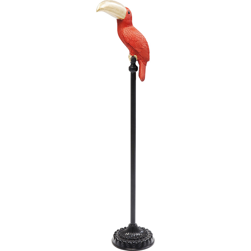 Статуэтка Red Tukan on a stand Красный Статуэтка Red Tukan on a stand Красный в Орле | Loft Concept
