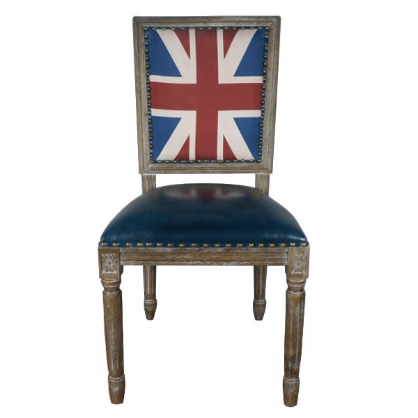Кресло Union Jack Pattern III Коричневый Синий Кресло Union Jack Pattern III Коричневый Синий в Орле | Loft Concept