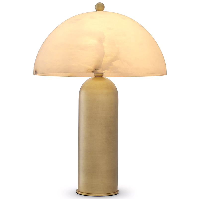 Настольная лампа Eichholtz Table Lamp Lorenza Белый Латунь Настольная лампа Eichholtz Table Lamp Lorenza Белый Латунь в Орле | Loft Concept