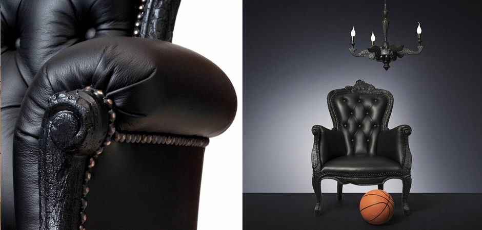 Дизайнерское Кресло Moooi Smoke обугленный эффект Дизайнерское Кресло Moooi Smoke обугленный эффект - Loft-Concept в Орле
