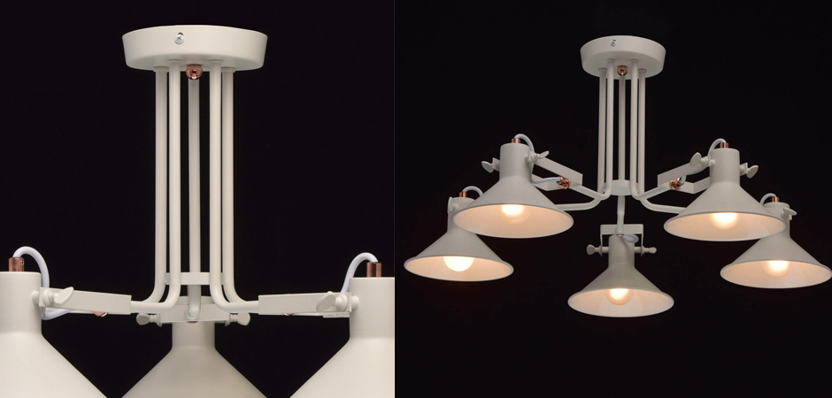 Потолочный светильник Rotating Light White Потолочный светильник Rotating Light White - Loft-Concept в Орле