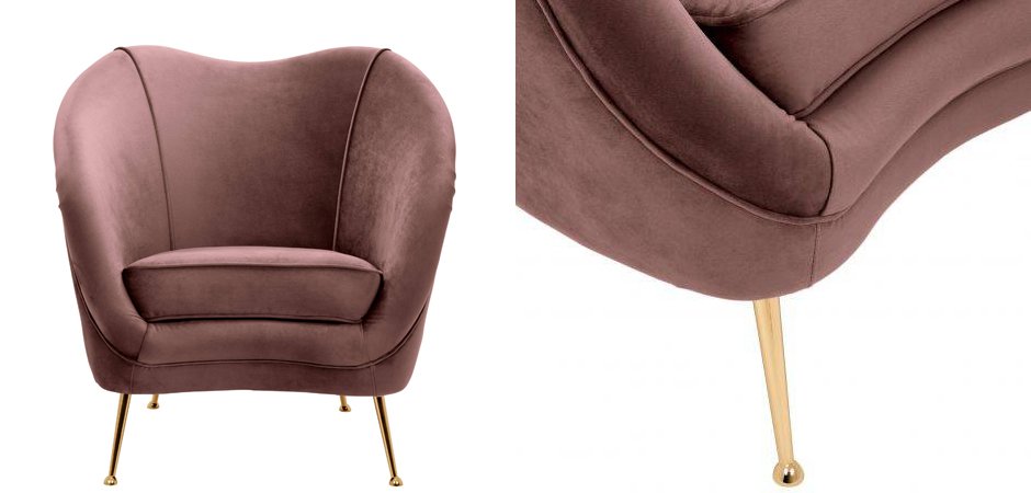 Кресло Eichholtz Chair Cambiano Rose Кресло Eichholtz Chair Cambiano Rose - Loft-Concept в Орле