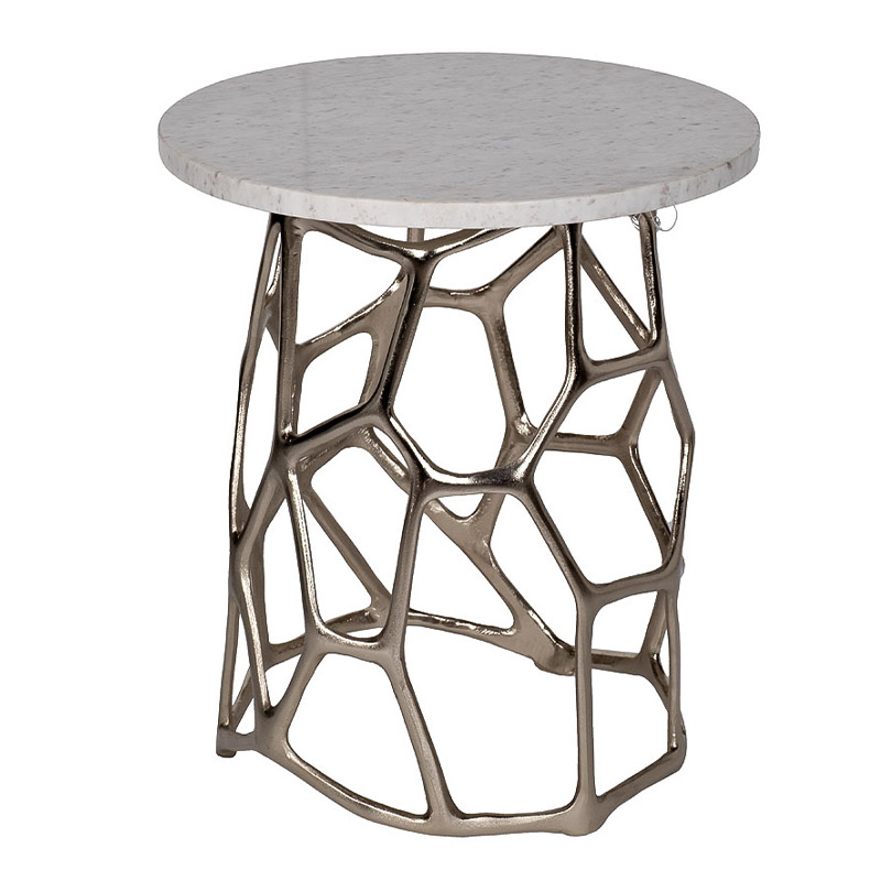 Приставной стол Lesley Cell Side Table Золотой Приставной стол Lesley Cell Side Table Золотой в Орле | Loft Concept