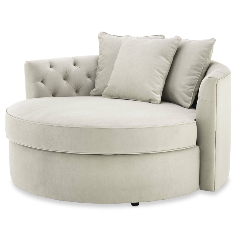 Диван Eichholtz Sofa Carlita Pebble grey Бежево-серый Диван Eichholtz Sofa Carlita Pebble grey Бежево-серый в Орле | Loft Concept