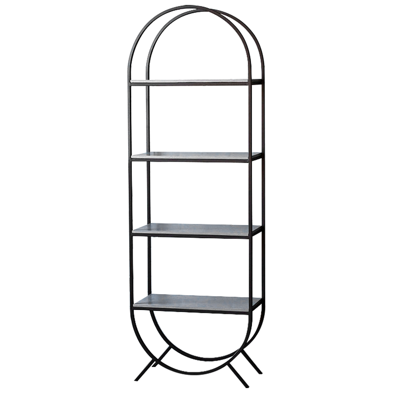 Стеллаж Hugo Industrial Metal Rust Rack Черный Серый Стеллаж Hugo Industrial Metal Rust Rack Черный Серый в Орле | Loft Concept