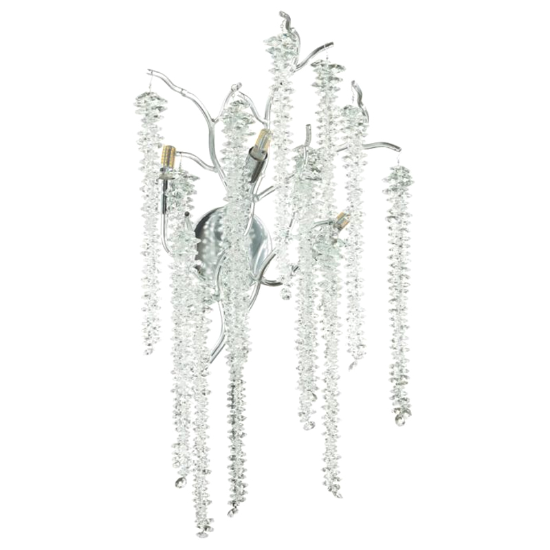 Бра Fairy Tree Silver на 3 лампы Серебряный Бра Fairy Tree Silver на 3 лампы Серебряный в Орле | Loft Concept