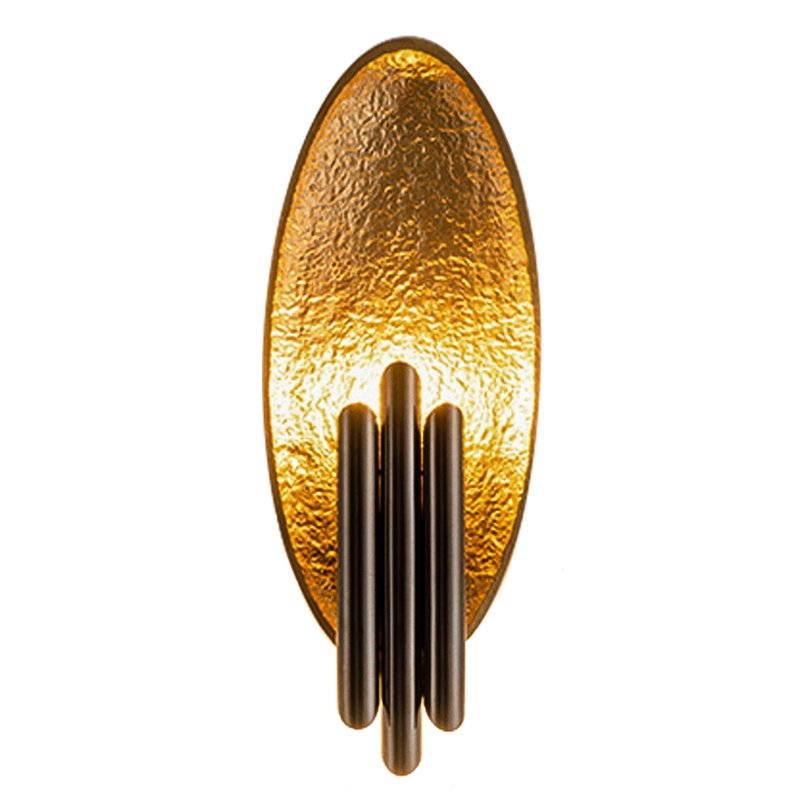 Бра Corrugation Gold Черный Золотой Бра Corrugation Gold Черный Золотой в Орле | Loft Concept