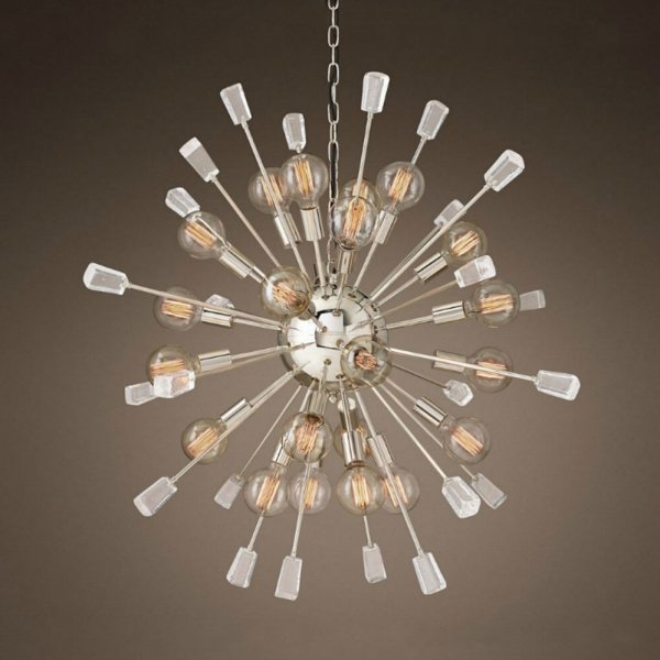 Люстра Eichholtz Tivoli Chandelier Nickel Хром Люстра Eichholtz Tivoli Chandelier Nickel Хром в Орле | Loft Concept