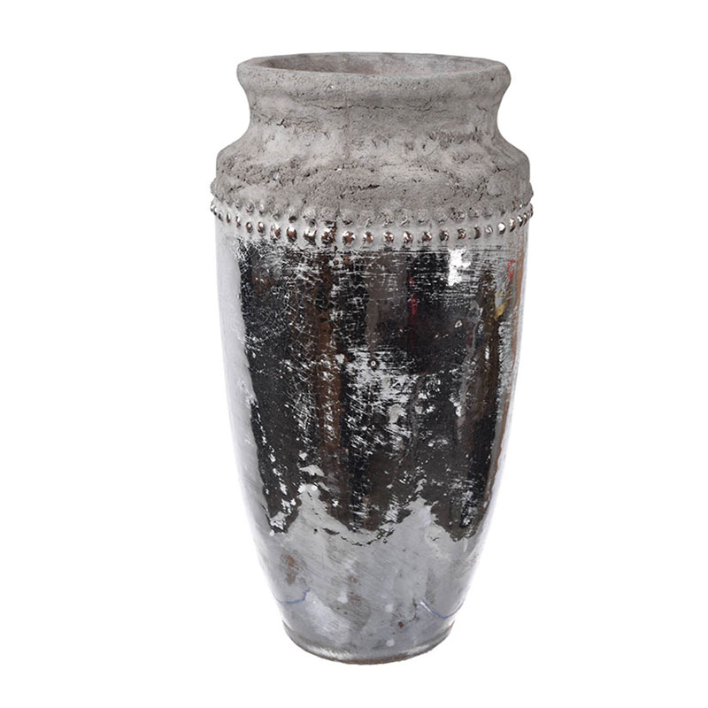 Ваза Vase Argenta silver 27 Серебряный Ваза Vase Argenta silver 27 Серебряный в Орле | Loft Concept