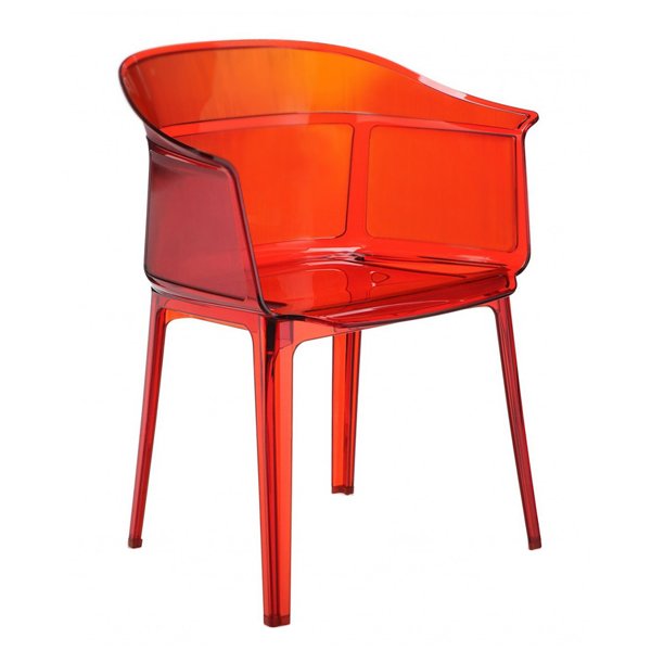 Стул Papyrus Kartell Красный Стул Papyrus Kartell Красный в Орле | Loft Concept
