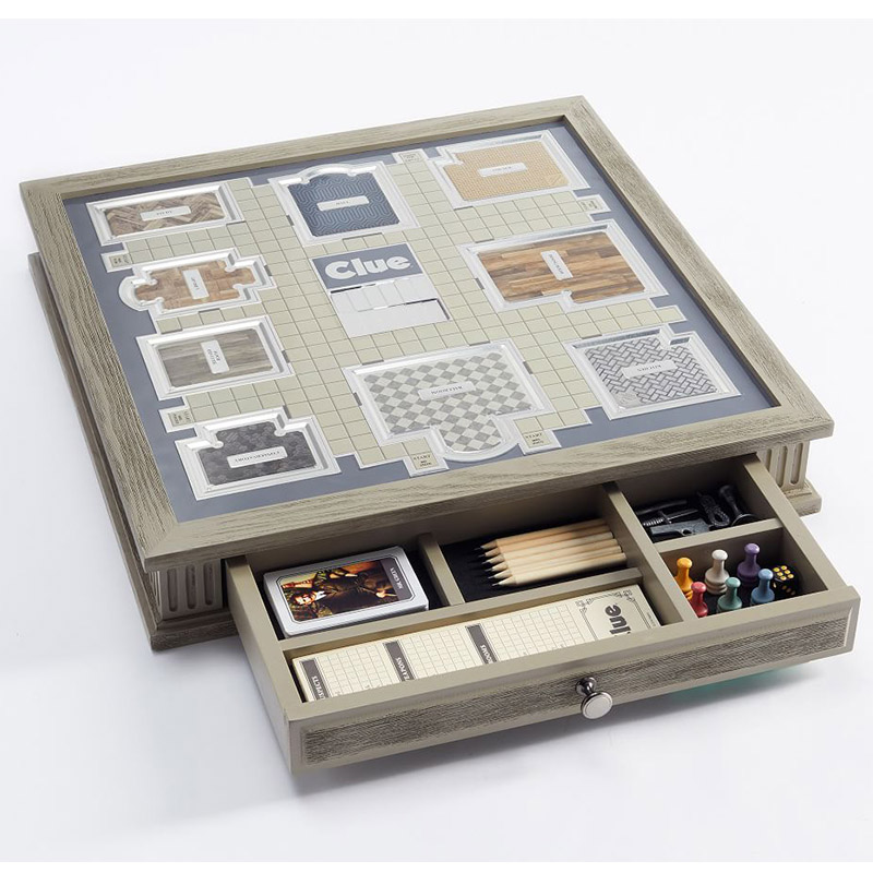 Настольная Игра "Clue" Luxury Edition Светло-серый Настольная Игра "Clue" Luxury Edition Светло-серый в Орле | Loft Concept