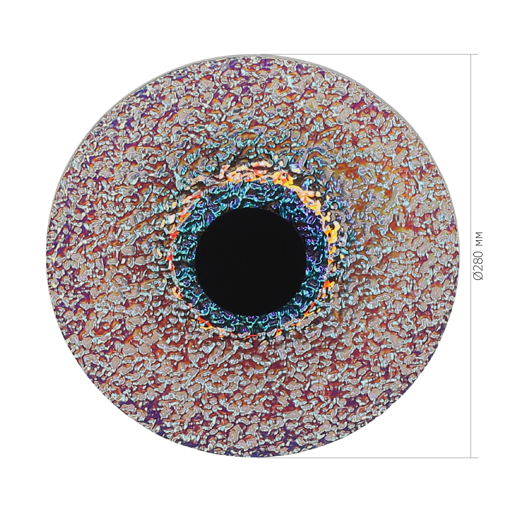 Подвесной светильник из фактурного двойного стекла Heterochromia в Орле