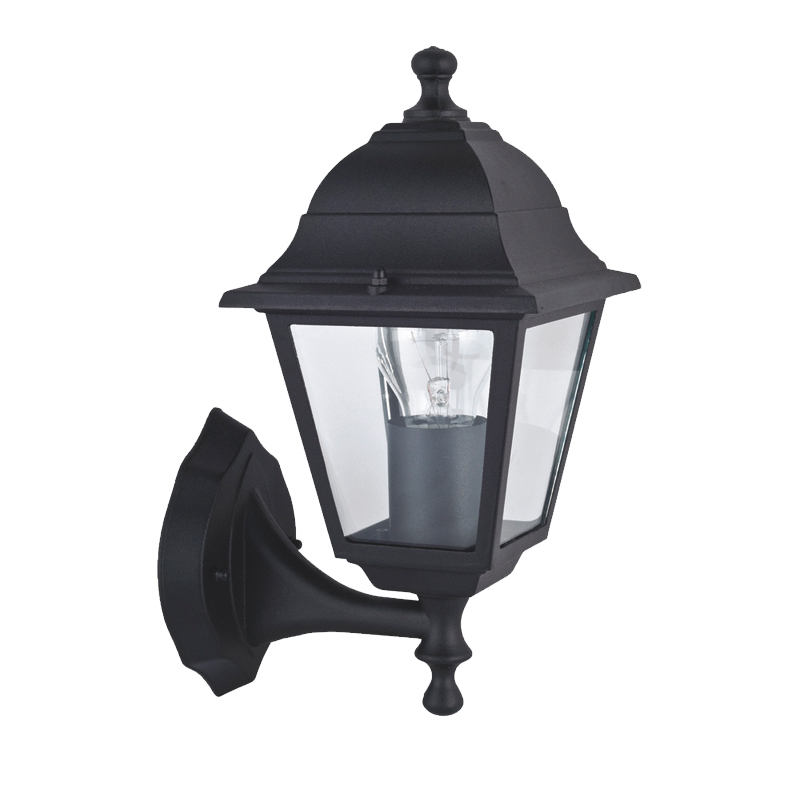 Уличный светильник Lebran Sconce Черный Прозрачное Стекло Уличный светильник Lebran Sconce Черный Прозрачное Стекло в Орле | Loft Concept