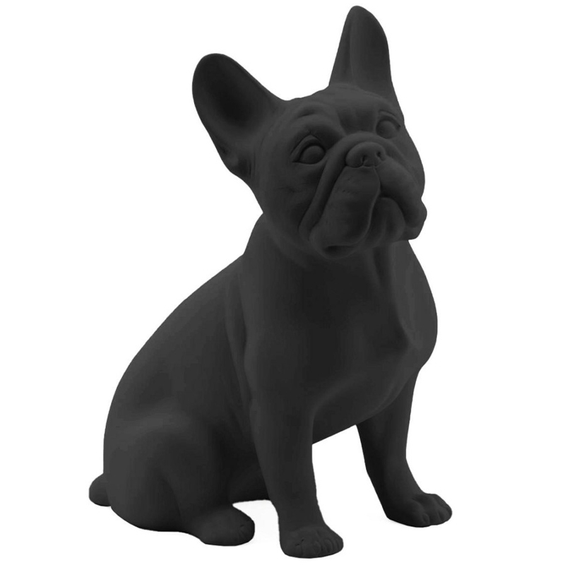 Статуэтка Abhika French Bulldog Black Matt Черный Статуэтка Abhika French Bulldog Black Matt Черный в Орле | Loft Concept